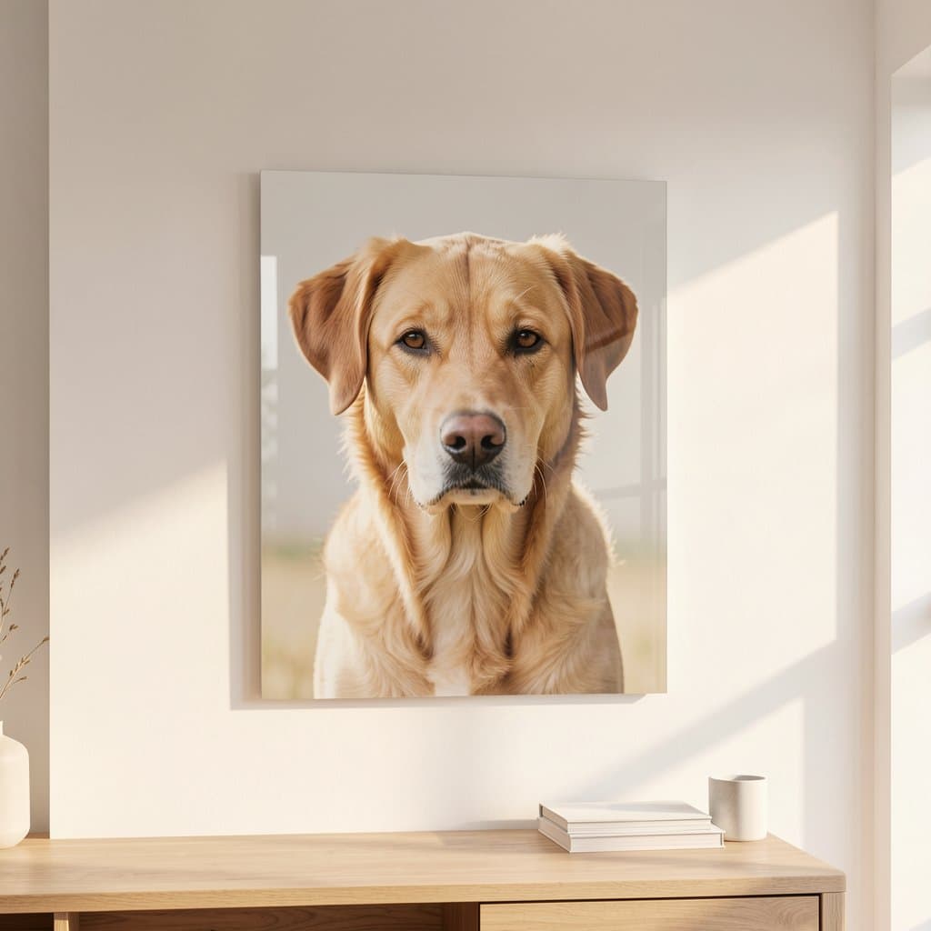 Custom Pet Acrylic Print, 8x10